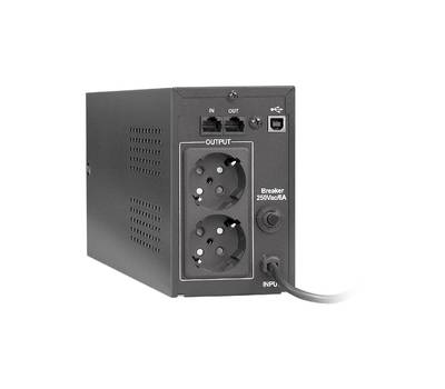 Устройство бесперебойного питания EXEGATE Power Smart ULB-850.LCD.AVR.2SH.RJ.USB <850VA/480W, LCD, A