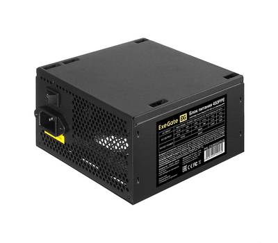 Блок питания EXEGATE 450PPE (ATX, APFC, PC, КПД 80% (80 PLUS), 12cm fan, 24pin, (4+4)pin, PCIe, 5xSA