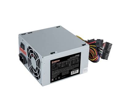 Блок питания EXEGATE CP550 (ATX, SC, 8cm fan, 24pin, 4pin, 3xSATA, 2xIDE, FDD, кабель 220V с защитой