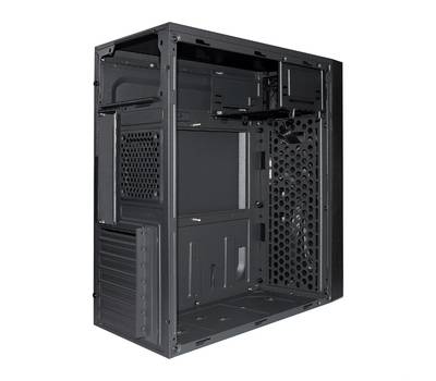 Корпус системного блока EXEGATE AA-440 (ATX, без БП, 2*USB, аудио, черный)