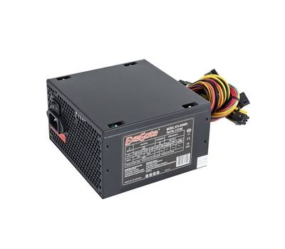 Блок питания EXEGATE 400NPX (ATX, SC, 12cm fan, 24pin, 4pin, PCIe, 3xSATA, 2xIDE, FDD, black, кабель