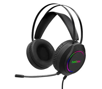 Гарнитура EXEGATE EX289746RUS Cosmos HS-702GL (объем звук 7.1, 2.5м, RGB, USB)