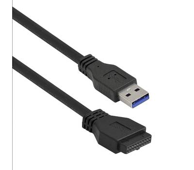 Планка USB EXEGATE U3H-623, 3,5", 3*USB3.0+1*TypeC, черная, металл, подсоединение к мат. плате