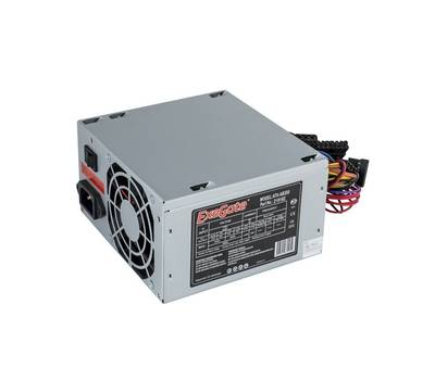 Блок питания EXEGATE AB350 (ATX, SC, 8cm fan, 24pin, 4pin, 3xSATA, 2xIDE, FDD, кабель 220V с защитой