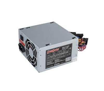 Блок питания EXEGATE AB400 (ATX, PC, 8cm fan, 24pin, 4pin, 3xSATA, 2xIDE, FDD, кабель 220V в комплек