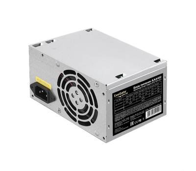 Блок питания EXEGATE AAA400 (ATX, SC, 8cm fan, 24pin, 4pin, 2xSATA, IDE, кабель 220V с защитой от вы