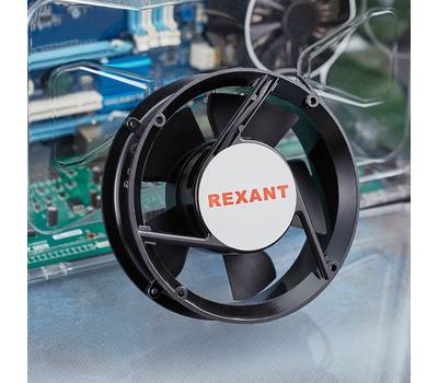 Кулер охлаждения REXANT RХ 172x163x51HBL 220VAC 72-6170