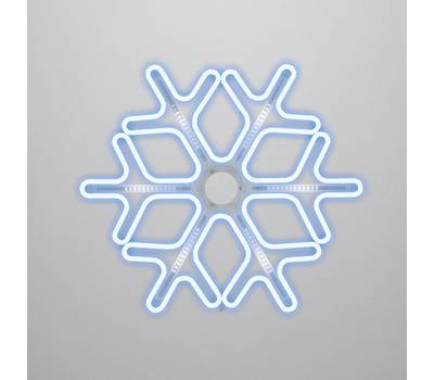 Фигурка декоративная Neon-Night «Снежинка» из г/н с эффектом тающих сосулек, 60х60 см, цвет свечения
