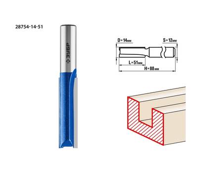 Фреза ЗУБР ПРОФЕССИОНАЛ 28754-14-51