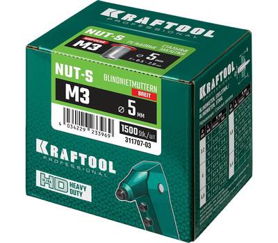 Заклепки KRAFTOOL Nut-S 311707-03