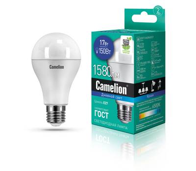 Лампа светодиодная CAMELION LED17-A65/865/E27 10шт в блистере
