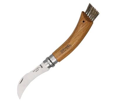 Нож складной OPINEL №6, нержавеющая сталь, ореховая рукоять