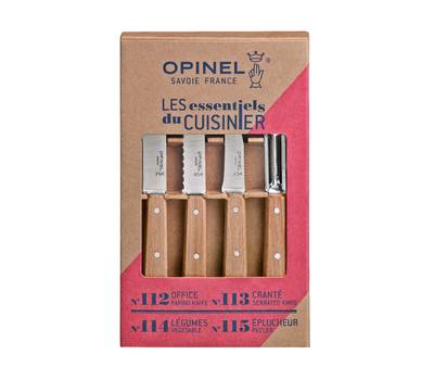 Нож садовый OPINEL №10, нержавеющая сталь, с изогнутым лезвием