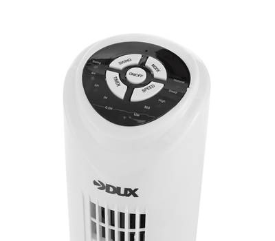 Вентилятор бытовой DUX подставка круглая, д/у управление (45 Вт) 60-0217