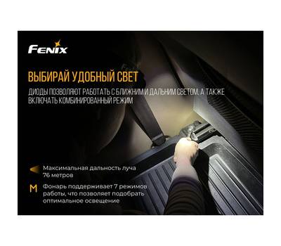 Фонарь налобный Fenix HL18Rbl