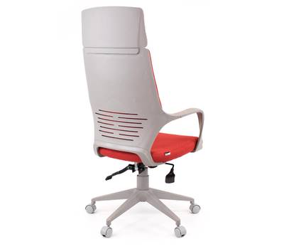 Офисное кресло EVERPROF Trio Grey TM Ткань Красный