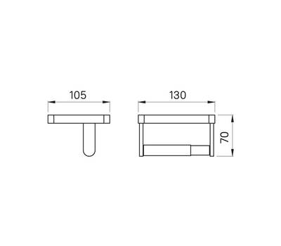 Бумагодержатель IDDIS ONXBL02i43