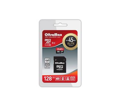 Карта памяти Oltramax 128GB microSDXC с адаптером Class 10