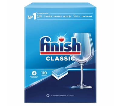 Таблетки для посудомоечной машины FINISH 110 шт. "Classic"