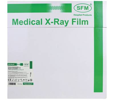 Рентгеновская пленка SFM X-Ray GF, КОМПЛЕКТ 100 л., 35х35 см, 629108