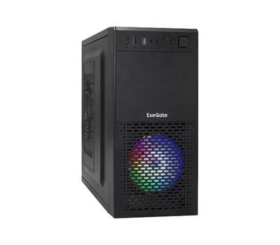 Компьютерный корпус EXEGATE mEVO-7807-NPX400 (mATX, БП 400NPX 12см, 1*USB+1*USB3.0, черный 1x12см с 