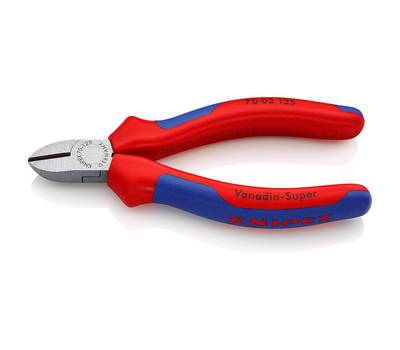 Бокорезы KNIPEX 125 мм, фосфатированные, 2-комп ручки