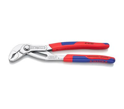 Клещи переставные KNIPEX COBRA® зев 50 мм, длина 250 мм, хром, 2-комп ручки