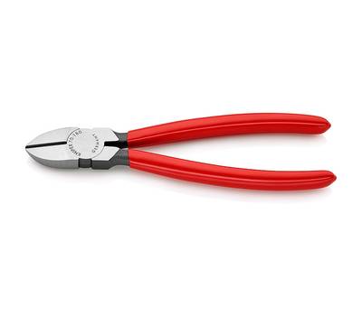 Бокорезы KNIPEX 180 мм, фосфатированные, обливные ручки