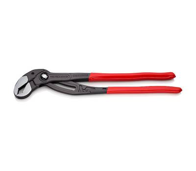 Клещи переставные KNIPEX COBRA® зев 90 мм, длина 400 мм, фосфатированные, обливные ручки