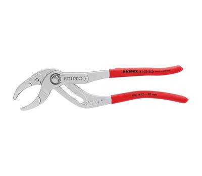 Клещи переставные KNIPEX трубные, зев 25-80 мм, длина 250 мм, хром