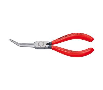 Длинногубцы KNIPEX острые плоские гладкие губки 55 мм 45°, длина 160 мм, фосфатированные, обливные р