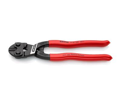 Болторез KNIPEX CoBolt компактный, 200 мм, обливные ручки