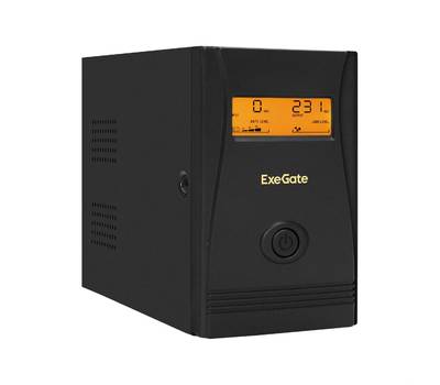 Источник бесперебойного питания EXEGATE Power Smart ULB-800.LCD.AVR.4C13 <800VA/480W, LCD, AVR, 4*C1