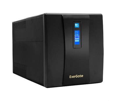 Устройство бесперебойного питания EXEGATE SpecialPro Smart LLB-1200.LCD.AVR.4SH.RJ <1200VA/750W, LCD