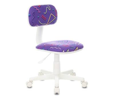 Кресло детское БЮРОКРАТ CH-W201NX фиолетовый Sticks 08 крестовина пластик