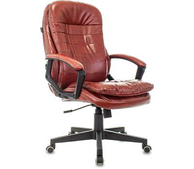 Офисное кресло БЮРОКРАТ T-9950LT коричневый Boroko-37 эко.кожа крестовина пластик