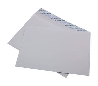Конверты BURO 124 C4 229x324мм белый силиконовая лента 80г/м2 серая запечатка (pack:500pcs)