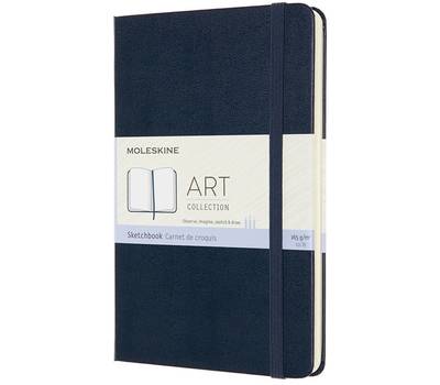 Блокнот письменный MOLESKINE ART SKETCHBOOK ARTQP054B20 Medium 115x180мм 88стр. твердая обложка сини