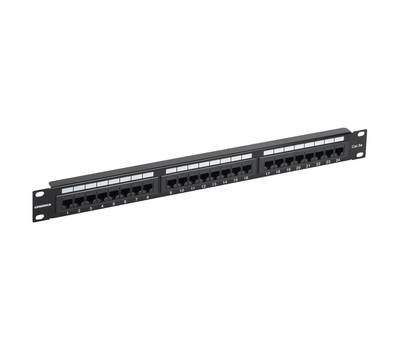 Патч-панель Itk PP24-1UC5EU-K05-G 19" 1U 24xRJ45 кат.5e UTP