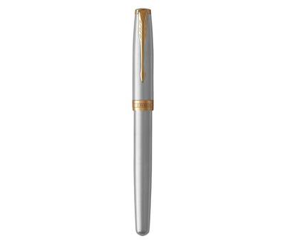 Ручка перьевая PARKER Sonnet Core F527, Stainless Steel GT F