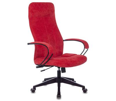 Офисное кресло БЮРОКРАТ CH-608Fabric красный Velvet 88 крестовина пластик