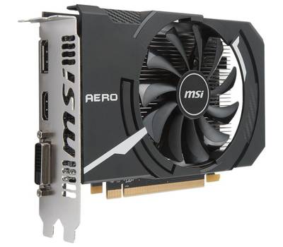 Видеокарта MSI RADEON RX 550 AERO ITX 4G OC