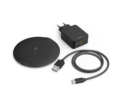 Зарядное устройство для планшетов HAMA FC15 Metal 2A универсальное кабель USB Type C черный (0018726