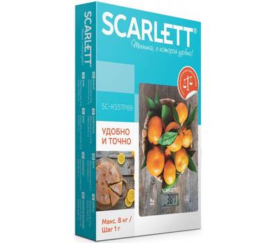 Весы кухонные SCARLETT SC-KS57P69