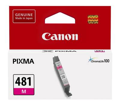 Картридж CANON CLI-481 M 2099C001 пурпурный для Pixma TS6140/TS8140TS/TS9140/TR7540/TR8540