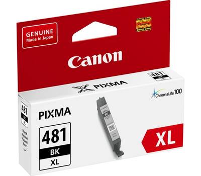 Картридж CANON CLI-481XL BK 2047C001 черный (8.3мл) для Pixma TS6140/TS8140TS/TS9140/TR7540/TR8540