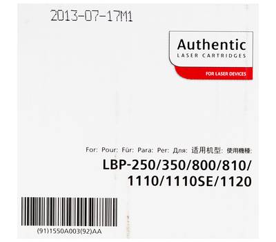Картридж CANON EP-22 1550A003 черный (2500стр.) для LBP-800/1120