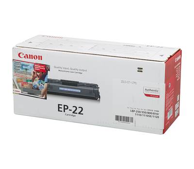 Картридж CANON EP-22 1550A003 черный (2500стр.) для LBP-800/1120