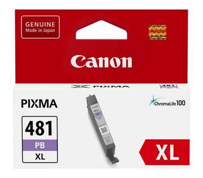 Картридж CANON CLI-481XL PB 2048C001 фото голубой (8.3мл) для PixmaTS8140TS/TS9140