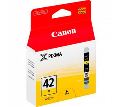 Картридж CANON CLI-42Y 6387B001 желтый (284стр.) для PRO-100